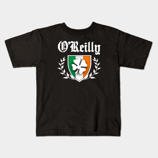 O'Reilly Shamrock Crest Kids T-Shirt by robotface